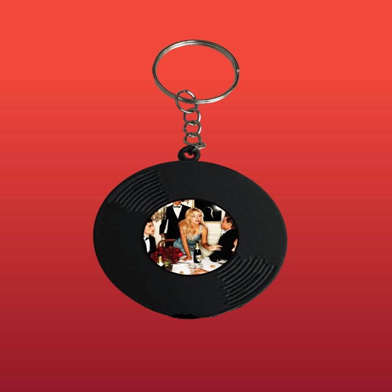 Sabrina Carpenter Vinyl Keyrings - Sabrina and Madonna