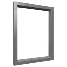 Aluminium Window Pods 1200×1700 Rectangular Kit - Mill (Unfinished) - 100mm - Slimline