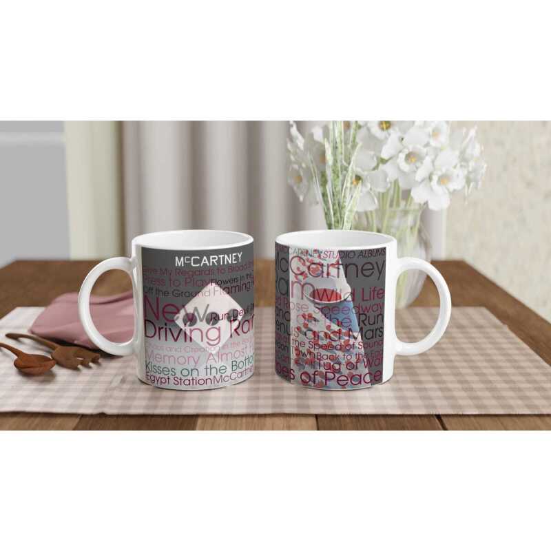 Paul McCartney Wings Studio Album Mug
