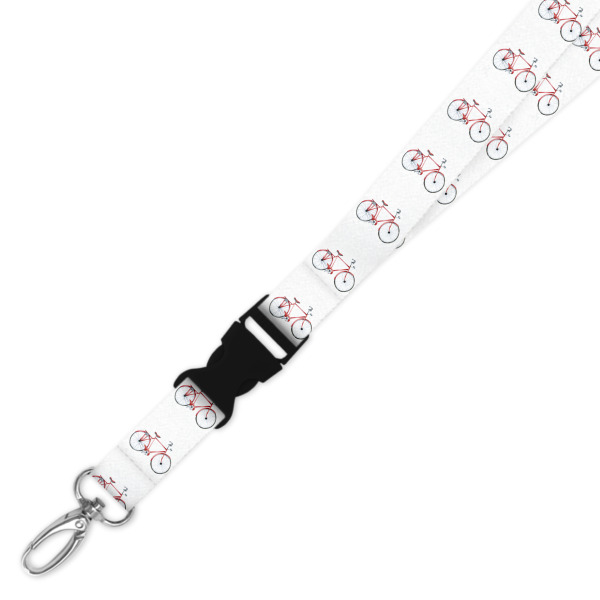 Double Breakaway Lanyard - Red Bike