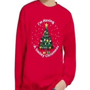 I'm Having A Smiley Christmas Sweatshirt