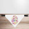 Floral Inspired 'Happy Easter' Dog/Puppy Bandana - Small - 12x17cm (Strap: 25cm - 40cm)