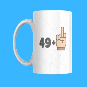 50th Birthday Gift For You or Anyone - Funny Mug - For Him or For Her - Brother, Sister, Friend, Colleague, turning 50 years old