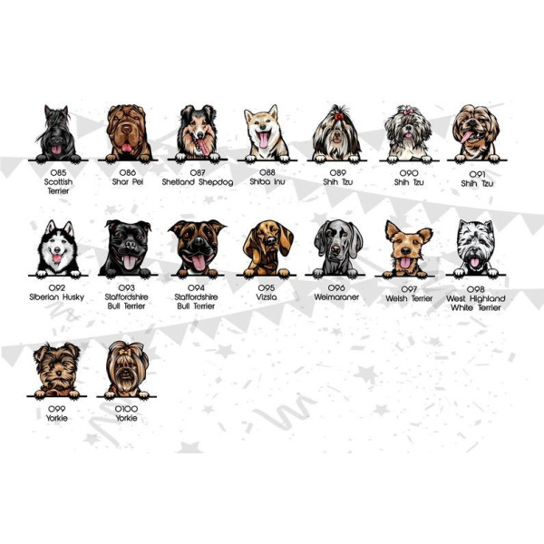 Personalised Bar Set - Dog Themed