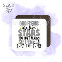 Thank You Coaster - Good Friends Are Like Stars