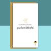 Funny Graduation Card - For Him or For Her - Personalised inside or blank - For University, College, PHD, Law School or more - Graduate Gift - Blank inside - Regular - Matte