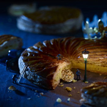 The Great Galette Robbery 150mm Square Greetings Card by Akiko Ida and Pierre Javelle