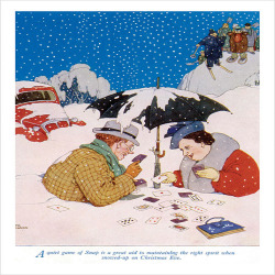 Christmas Heath Robinson - a 17.5 x 12.5cm Christmas Card from Holy Mackerel's Alternative Image Range of Festive Designs.