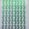 Green Plant Vine Stickers in 1inch or 2inch sizes. - 1 - Satin Green