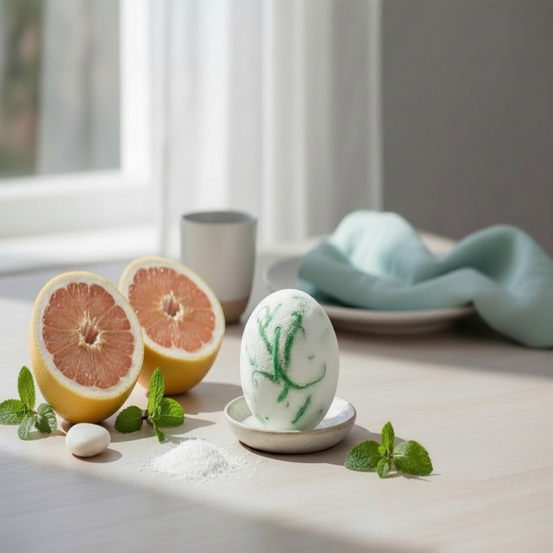 Pomelo Coconut Butter Bath Bomb &ndash; Tropical Paradise 180g