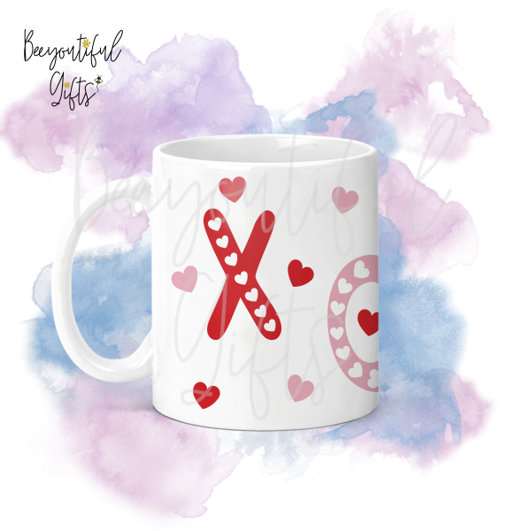 Valentine's Day Ceramic Mug - XOXO