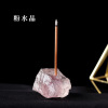Crystal stones Incense Stick burner - Amethyst