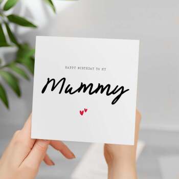 Birthday Card For Mummy Happy Birthday Card For Mummy Simple Birthday Card For Mummy Love Hearts Birthday Card For Mummy