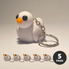 Baby Duck Keyring Pack - Yellow