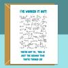 Funny 70th Birthday Card - Personalised inside if required - For Him or For Her - Perfect greetings card for someone turning 70 years old - Blank inside - Regular - Matte