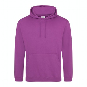 Personalised AWD College Hoodie - Magenta Magic - L