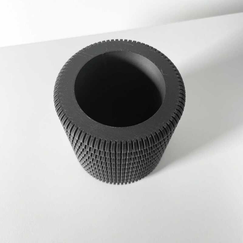 The Lonu Pen Holder | Desk Organizer and Pencil Cup Holder - Matte Dark Green
