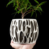 Slime Planter Pot - Matte Dark Green