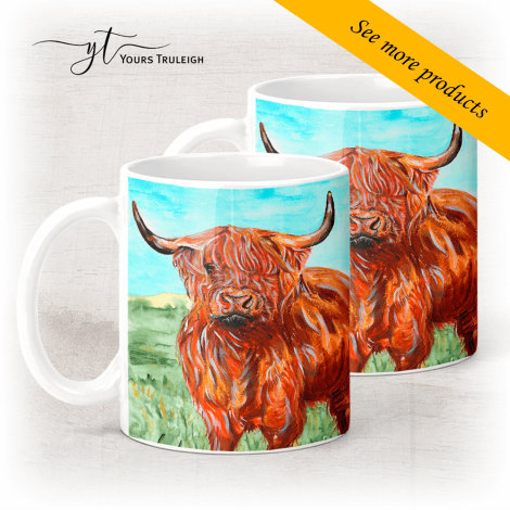 Highland Cow - Large Range of Giftware available.