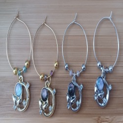Wine Glass Charms Mermaid Tails
