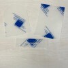 Arched A5 A4 Frosted Acrylic Table Number or Sign Blank with Stand / Frosted Clear / Acrylic Blanks / Wedding Signage/ DIY Signage / 3mm - A5 - Arched