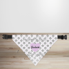 Pink Personalised Pregnancy Announcement Dog/Puppy Bandana - Small - 12x17cm (Strap: 25cm - 40cm)