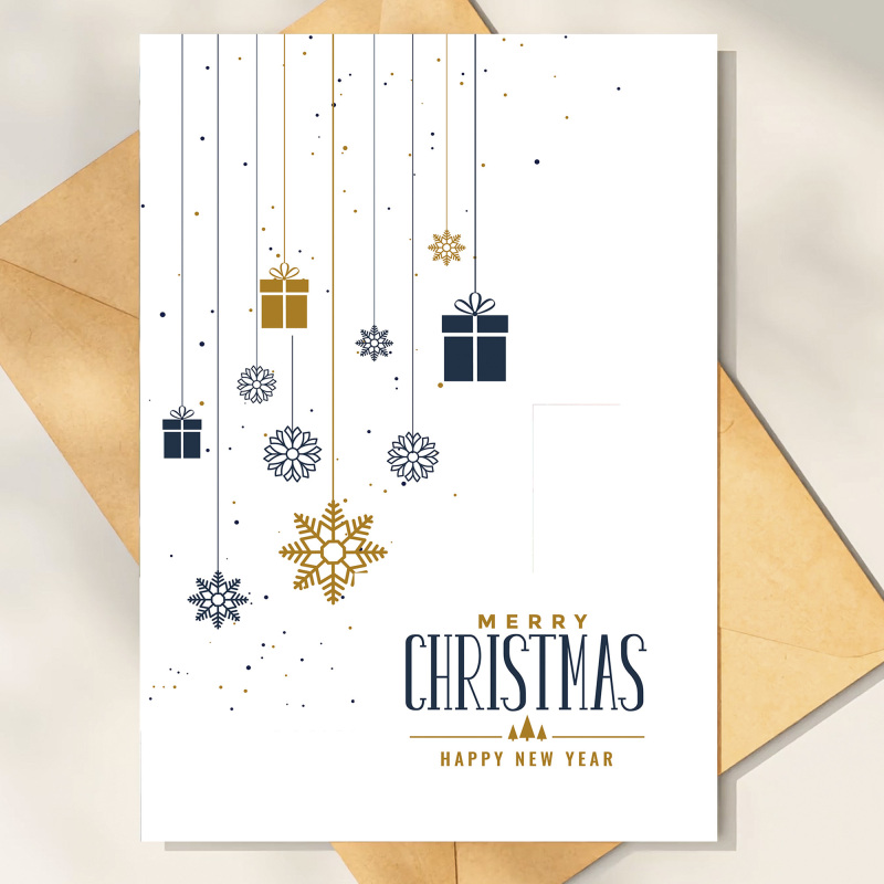Corporate Christmas Cards Branded | Corporate | Company | Christmas Cards for Clients  Staff, Co-Workers, Teams & Clubs Christmas Cards - A6 - 4.1" x 5.8"
