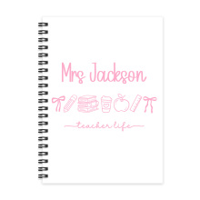 Personalised A5 Teacher Notebook - Teacher Life