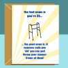 Funny 32nd Birthday Card - Personalised inside if required - For Him or For Her, brother, sister, friend - Cheeky Card for 32 year old. - Blank inside - Regular - Matte