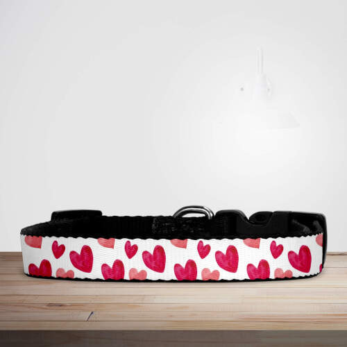 Heart Print Dog/Puppy Collar