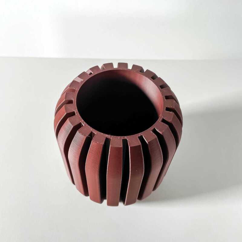 The Unra Pen Holder | Desk Organizer and Pencil Cup Holder - Matte Dark Green