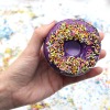 Blackberry and Almond Donut Bath Bomb