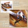 Funny Card Set - Minimiam Adventures in Patisserie - Tiny People Food Photography - Gru&szlig;karten Set UK