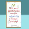 Funny Christmas Card for Daughter-in-law or Son-in-law - Can be Personalised - Perfect Xmas Card for Son in law or Daughter in law - Blank inside