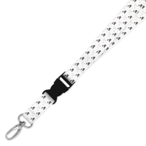 Double Breakaway Lanyard - Cute Sheep