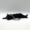 Cat Keyring - Black