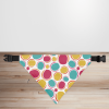 Puppy Love Tennis Ball Print Dog/Puppy Bandana - Small - 12x17cm (Strap: 25cm - 40cm)
