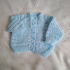 Baby's Textured 3 Piece Cardigan Set, Cardigan Set - Newborn Baby - Chest 14 ins - £15.00
