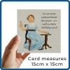 Literary Legends Birthday Card Pack - 5 Cards - Polymer Clay Art by Erica Sturla - Book Lover Gift UK