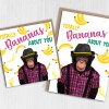 Totally bananas about you monkey in clothes anniversary card for wife, husband, girlfriend, boyfriend (Animalyser) Size A6/A5/A4/Square 6x6" - A6: Single card