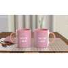 Time For Brew Pink Mug - Ceramic Pink