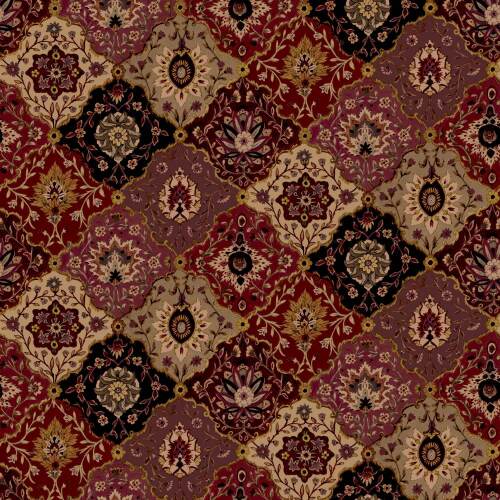 KASHMIR - CHRIMSON/BERRY