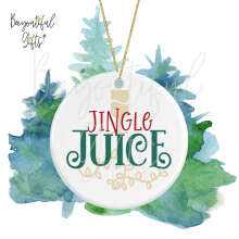 Ceramic Christmas Tree Decoration - Jingle Juice