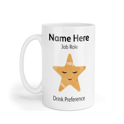 Personalised Ceramic Mug - Boho Baby Star