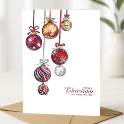 Corporate Christmas Cards Branded | Corporate | Company | Christmas Cards for Clients  Staff, Co-Workers, Teams & Clubs Christmas Cards