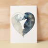 Anniversary or Valentine's Card for Her Anniversary Card for Wife Valentines Day Card For Husband Boyfriend or Girlfriend Bears - Large (5x7) / Blank Message