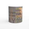 Jackson Browne Running On Empty Track Mug