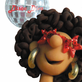 Disco Diva Greetings Card