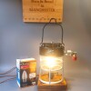 Bullfinch Hand light No. 1616 - Converted to Electric on a wooden base
