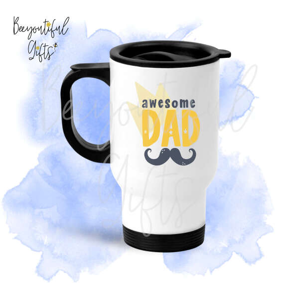 Father's Day Travel Mug - Awesome Dad